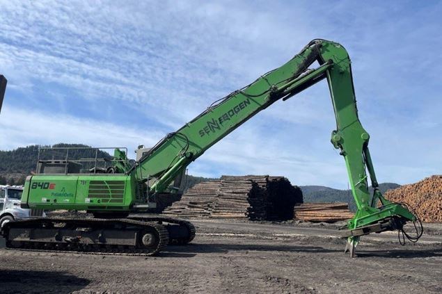 2018 Sennebogen 840R-HD Log Loader